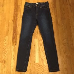 Jcrew high waist stretch jeans size 27.